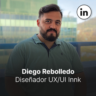 Diego Rebolledo. Diseñador UX/UI Innk