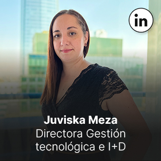 Juviska Meza. Directora de Gestión Tecnológica e I+D Brinca
