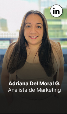 Adriana Del Moral. Analista de Marketing. Brinca