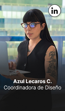 Azul Lecaros. Coordinadora de Diseño. Brinca