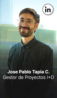 José Pablo Tapia. Gestor de Proyectos I+D