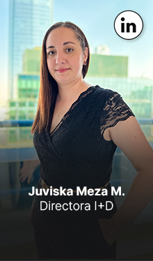 Juviska Meza. Directora de I+D