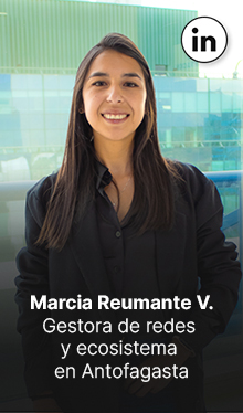 Marcia Reumante. Gestora de redes y ecosistema en Antofagasta