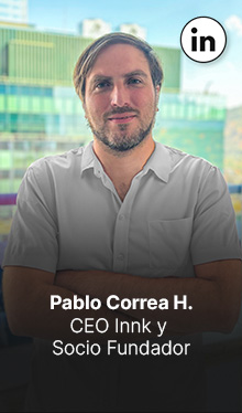 Pablo Correa. CEO Innk y Socio Fundador Brinca