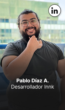 Pablo Díaz. Desarrollador de Innk