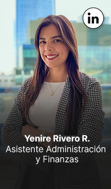 Yenire Rivero. Asistente de Administración y Finanzas. Brinca