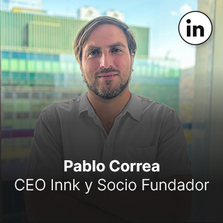 Pablo Correa. CEO Innk y Socio Fundador Brinca