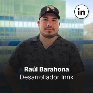 Raúl Barahona. Desarrollador Innk